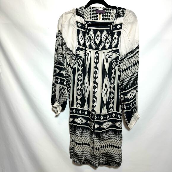 Hale Bob The Bohemian Beat Blouson Dress Size Small - Picture 2 of 7